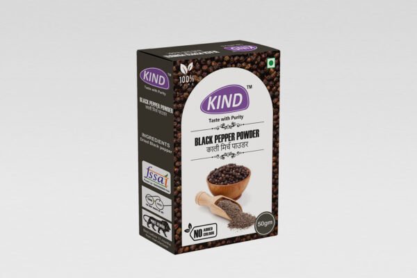 Black Pepper Powder 50gm - Image 2